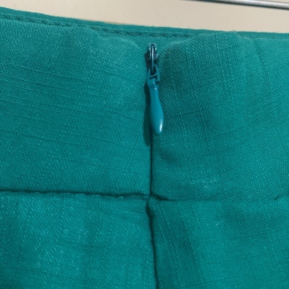 Peekskill set pant blouse women S teal ruffles button down event vacation Y2K - Picture 9 of 12